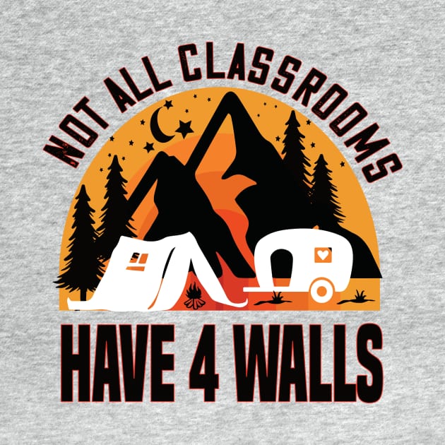 Not all classrooms have four walls homeschooling gift by DODG99